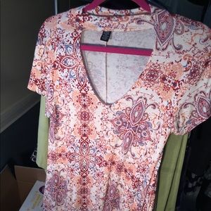 A cute floral dress.